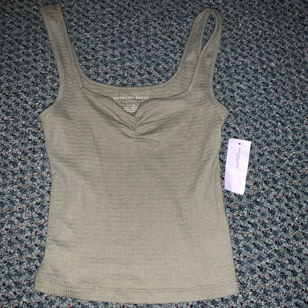 Army Green AE Tank Top